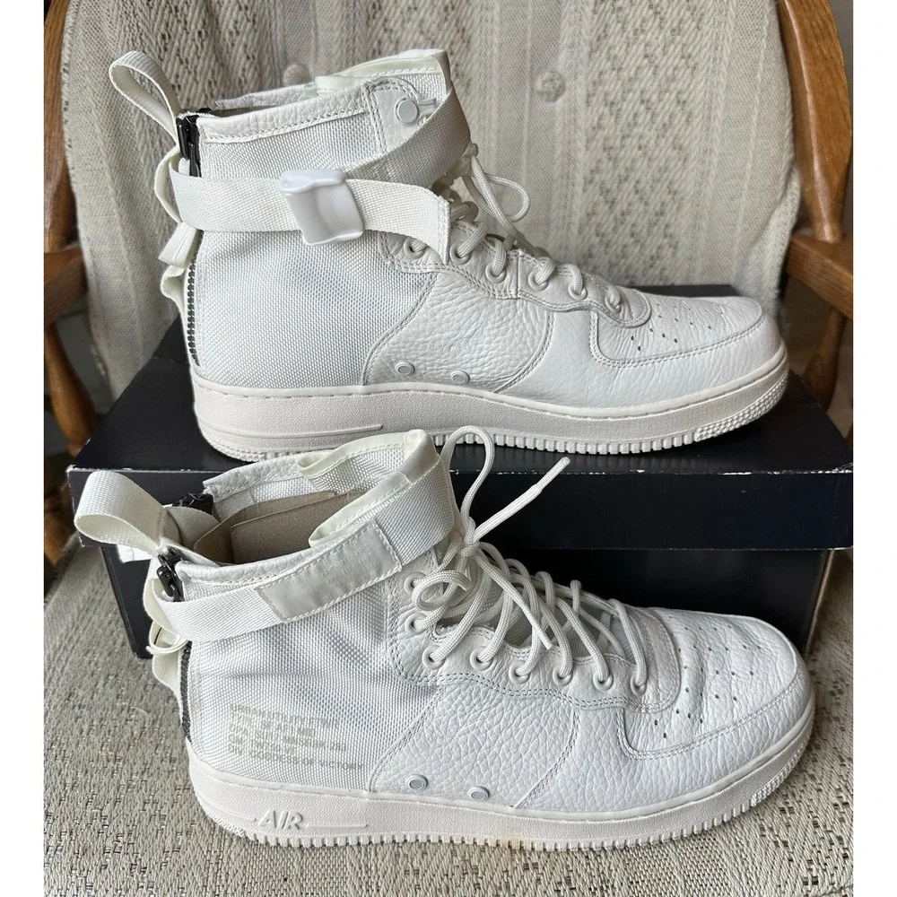 Nike Mens SF AF1 String Gum Special Forces Air Force AA6655 100 Size 11.5‎